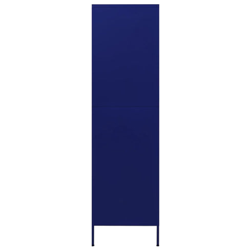 Lady Jillian -  Wardrobe Navy Blue 90x50x180 cm Steel